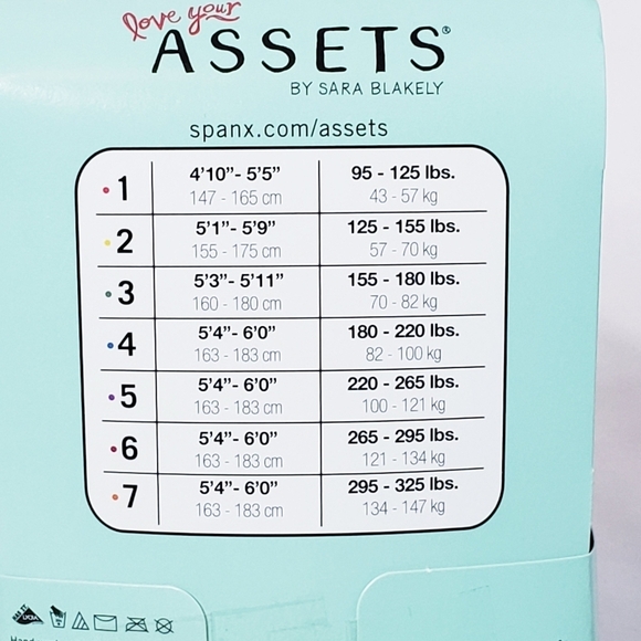 NWT Assets Spanx Textured Shaping Tights Wish Bone Shapewear Black 2 - Picture 5 of 5